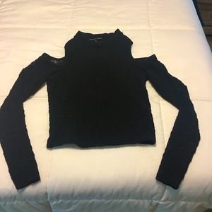 Sweet Rain Black Lace Top